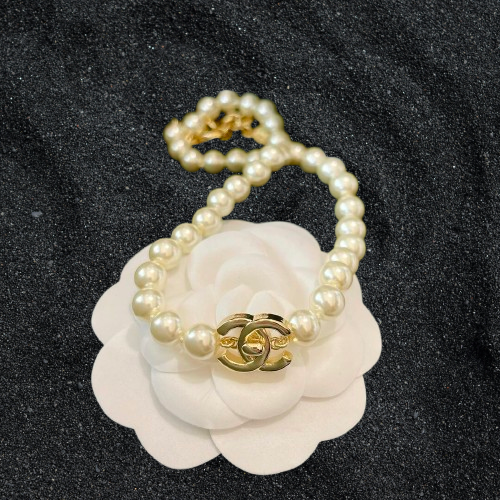 Chanel Pearl Chain Necklace