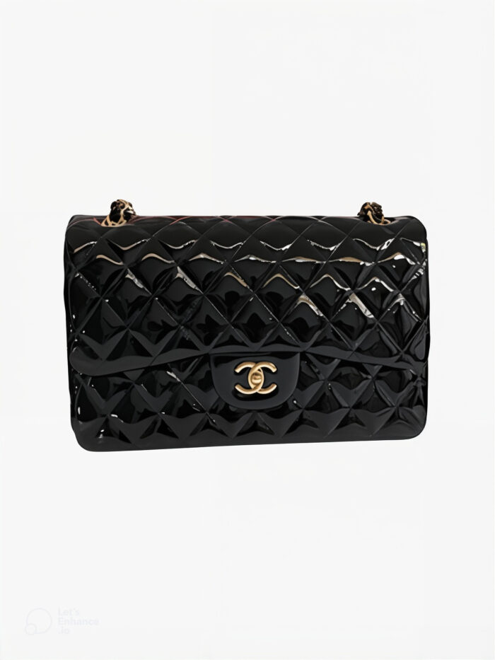 Chanel Classic Quilted Patent Leather Shoulder Bag